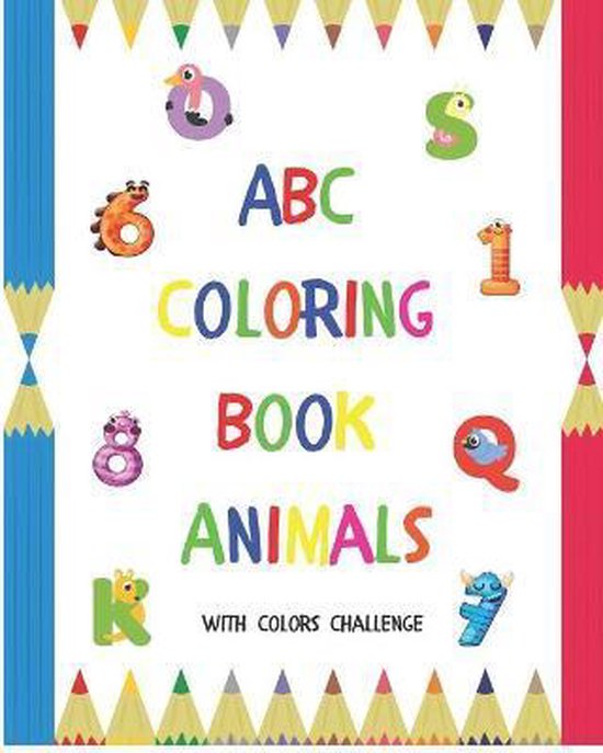 ABC Coloring Book Animals - cover