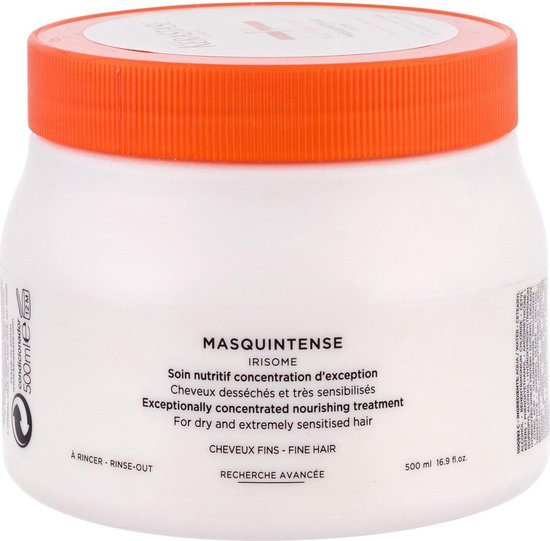 Kerastase Nutritive Masquintense 500ml masque pour cheveux Femmes | bol
