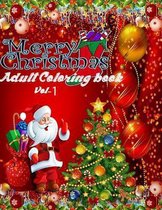 Merry Christmas Adult Coloring Book (VOL-1)
