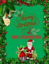 Merry Christmas Adult Coloring Book