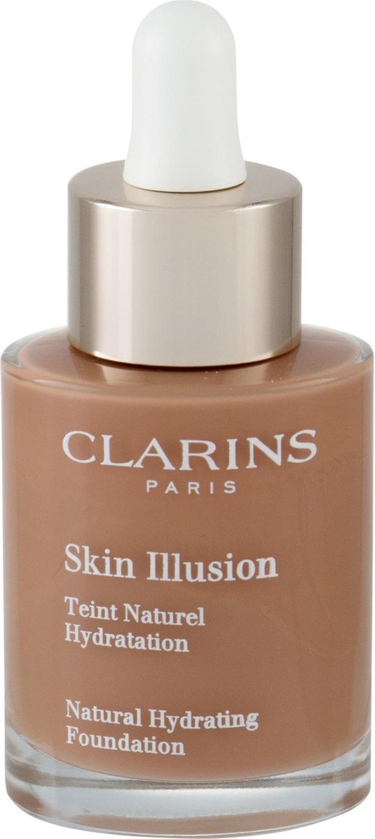 Goedkoopste Clarins Skin Illusion Teint Naturel Hydratation - SPF 15 - Foundation - 117 Hazelnut - 30 ml