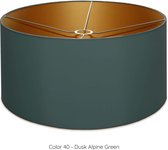 Lampenkap cilindervormig - Ø50 x h= 25cm - Dusk Alpine Green