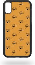 Yellow botanical ornaments Telefoonhoesje - Apple iPhone X / XS