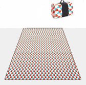 Sens Design XXL Waterdicht Picknickkleed – 200x200 cm – Buitenkleed Oranje