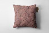 Made on Friday - Sierkussen Varna Decor Pink 50 x 50 cm - Kendal (Twill 210 gr./m2)