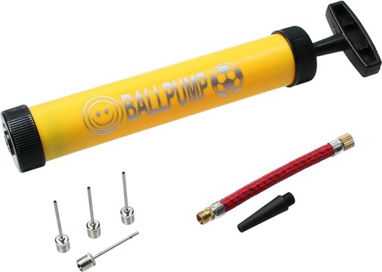 Ballenpomp met 4 naald en slang Random Kleur | bol