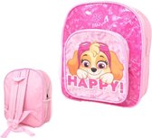 Paw Patrol Skye rugzak Happy! met voorvak - roze - PAW rugtas