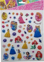 Bubbel-stickers "Princess" +/- 50 Stickers