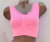 Dames BH top XL/XXL 42/44 roze