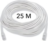 UTP kabel 25 meter - CAT 6 - Internetkabel - Ethernet kabel – Netwerkkabel