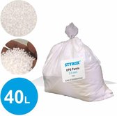 40 litres - perles de polystyrène - granulés - remplissage de sac de haricots - remplissage d'oreiller