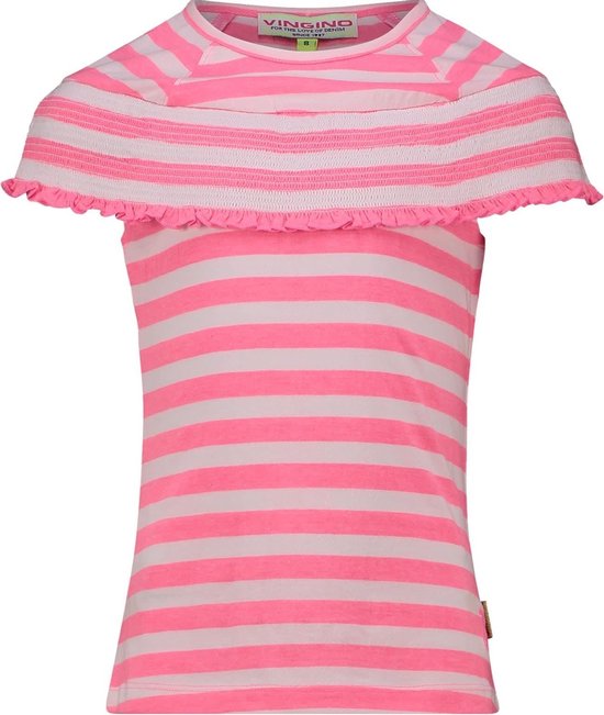 Vingino meiden t-shirt Hinkse Neon Pink