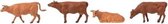 Faller - Cows Figurine set with mini sound effect - FA180235 - modelbouwsets, hobbybouwspeelgoed voor kinderen, modelverf en accessoires