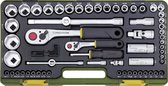 Proxxon Industrial Super-set Jeu de clés à douille en pouces 1/4 (6.3 mm), 1/2 (12.5 mm) 65 pièces 23294