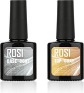 ROSI - Base & Top coat nagellak set - Gel nagellak - UV gellak set - Topcoat - Basecoat