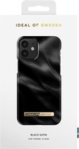 iDeal of Sweden Fashion Case voor iPhone 12 Mini Black Satin