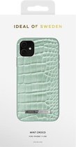 iDeal of Sweden Atelier Case Introductory voor iPhone 11/XR Mint Croco