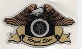 3D motor decal - Sticker / Royal Star