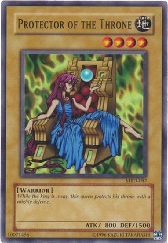 Afbeelding van het spel yu-gi-oh kaart Protector of the Throne - mrd-e087