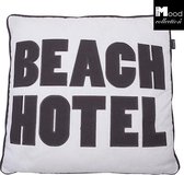 In The Mood Kussen Beach Hotel 50 x 50 cm - Div Kleuren - Antraciet