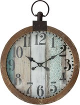 Vintage houten klok Maria - 55 cm