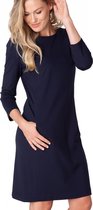 YEST Ylona Jurk - Dark Blue - maat 48