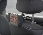 BukkitBow - Auto Hoofdsteun Houder voor Tablet & Smartphone - Auto Houder - 4.7-10.1 inch - Zwart