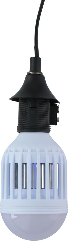Grundig Insectenlamp - Muggenlamp - Vangt o.a. Muggen, Motten en Vliegen -  Wit / Blauw... | bol.com