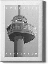 Walljar - Euromast - Muurdecoratie - Canvas schilderij