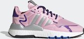adidas Nite Jogger W Dames Sneakers - True Pink/Silver Met./Collegiate Purple - Maat 38 2/3