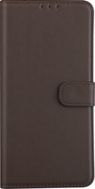 Bruin hoesje Samsung Galaxy A12 - Book Case