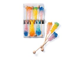 kandij suiker - regenboog suiker rotsen - suiker - alternatieve voor suiker - rietsuiker - suiker knotsen - kandij sticks - suiker knotsen