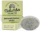 Nelumbo Peelingzeep (scrub) Olijfolie|Lichaam- en haarzeep geschikt voor ACNE- NORMAAL TOT VETTE|100% natuurlijk handmade soapbar