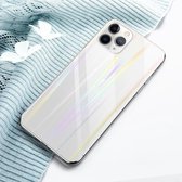 Voor iPhone 11 Pro Twilight Transparent Glass Case