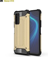 Voor Huawei Honor X10 Magic Armor TPU + PC Combinatie Case (Goud)