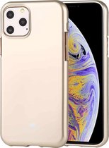 GOOSPERY JELLY TPU schokbestendig en kras-hoesje voor iPhone 11 Pro Max (goud)