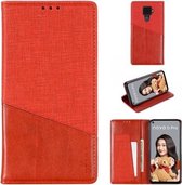 Voor Huawei Nova 5i Pro MUXMA MX109 Horizontale Flip Leren Case met Houder & Kaartsleuf & Portemonnee (Rood)