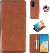 Voor Huawei P40 Pro MUXMA MX109 Horizontale Flip Leren Case met Houder & Kaartsleuf & Portemonnee (Bruin)