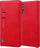 Voor Huawei P20 Pro CMai2 Kaka Series Litchi Texture Horizontale Flip Leather Case met houder & kaartsleuven (rood)