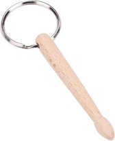 3 STKS Mini Drumsticks Keychain Beuken Drumstokken Percussie Muziek Gift (Single)