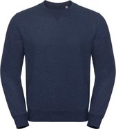 Russell Heren Authentieke Melange Sweatshirt (Indigo Melange)