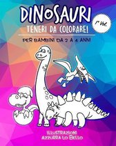 Dinosauri Da Colorare Per Bambini- Dinosauri Teneri da Colorare! Per bambini da 2 a 4 anni