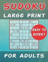 Sudoku Large Print For Adults Easy to Expert