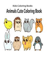 Kids Coloring Books Animals Cute Coloring Book