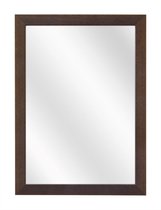 Spiegel met Vlakke Houten Lijst - Koloniaal - 50 x 80 cm