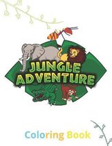 jungle adventures coloring book