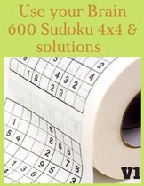 Use your Brain 600 Sudoku 4x4 & solutions
