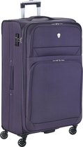 Cambridge 325 XL Grote Reiskoffer - 83cm met TSA-slot – Expander - Voorvakken – Paars