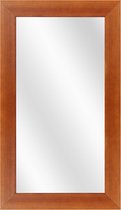 Spiegel met Brede Houten Lijst - Kersen - 40 x 120 cm