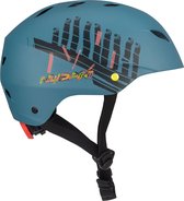 Nijdam Skate helm - Sidewalk Sentinel - Blauw/Zwart - M